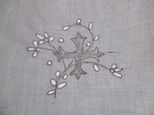 Linge liturgique xixéme - linge,